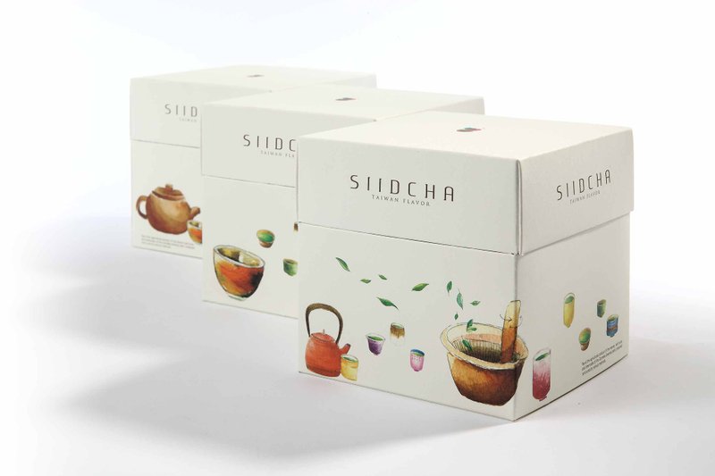 中秋节礼盒 新台湾文创伴手礼 客家擂茶随身包礼盒 Carrying Gift - 谷物麦片 - 其他材质 卡其色