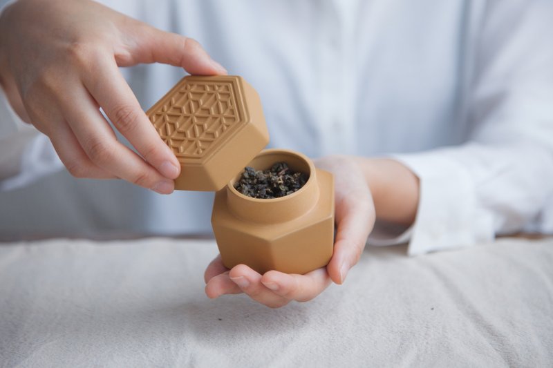 【四季然】茶叶罐 - 茶具/茶杯 - 纸 咖啡色