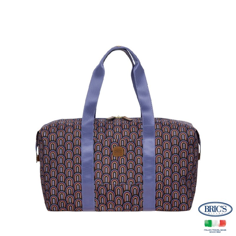 【BRIC' S】X-Bag 2合1折叠旅行袋(大)- 普普风 - 行李箱/行李箱保护套 - 其他材质 多色