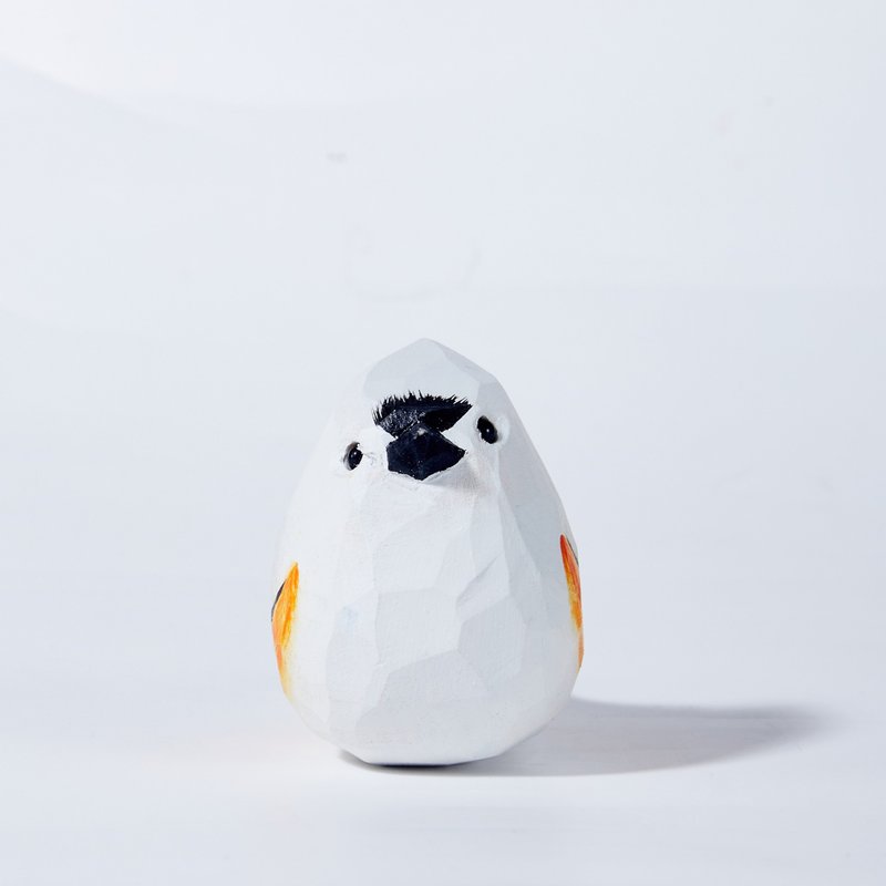 Apa 小鸟木雕 - 摆饰 - 木头 白色