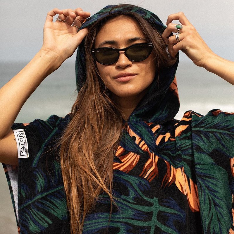 【加州LEUS】毛巾衣 浴巾衣 暗夜森林 - 运动配件 - 棉.麻