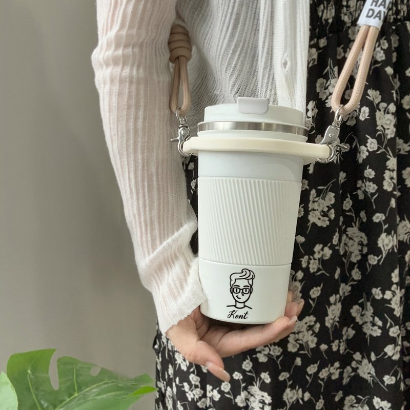 【头像雕刻】随行保温杯  生日礼物 保温瓶创意礼物  送女友情侣 - 保温瓶/保温杯 - 不锈钢