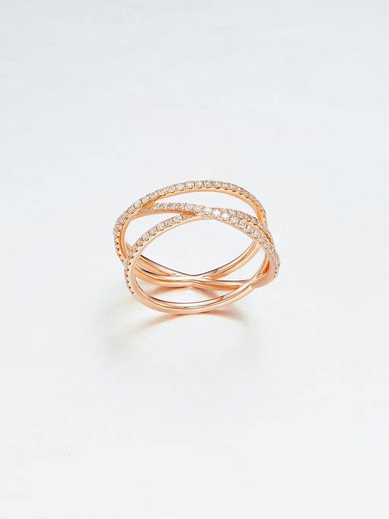 Eternal Grace Ring / 永恒优雅戒指 - 戒指 - 钻石