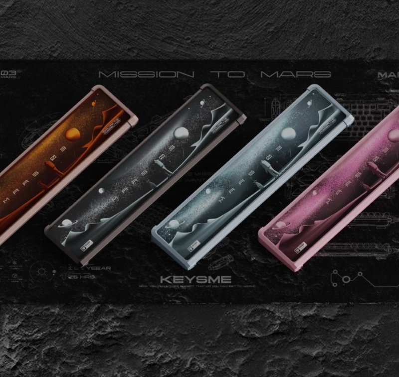 金属硅胶 键盘流沙手托 铝合金掌托 - 电脑配件 - 其他材质 多色