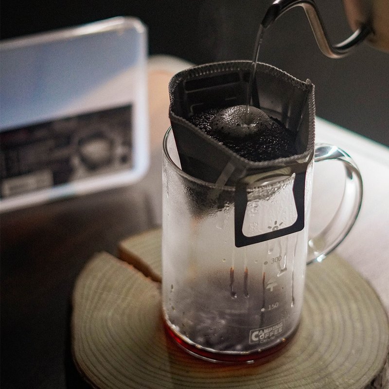 轻巧便携、免用滤纸丨Driver 挂耳式扇形滤杯 1-2cup (附收纳盒) - 咖啡壶/周边 - 不锈钢 银色