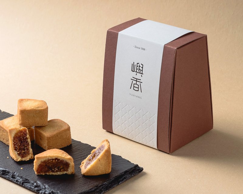 屿香双果一口酥 フルーツ馅ケーキ【台湾伴手礼】 - 零食/点心 - 新鲜食材 黄色