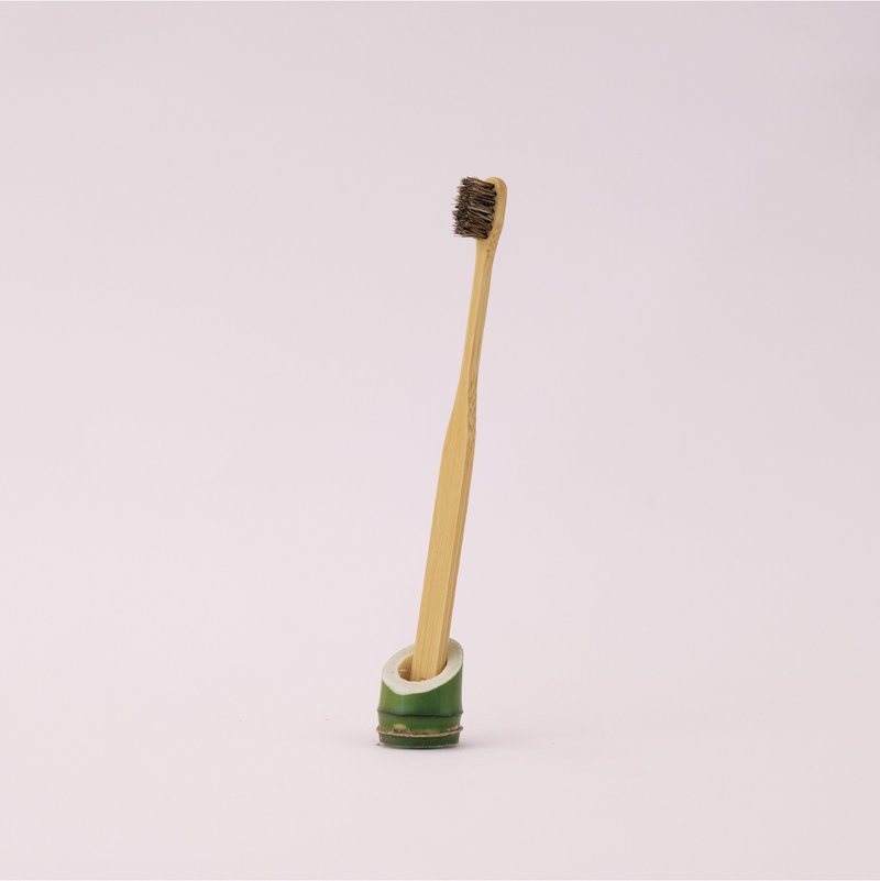 元泰职人系列-极细刷头花马毛(4支组) - 其他 - 竹 咖啡色