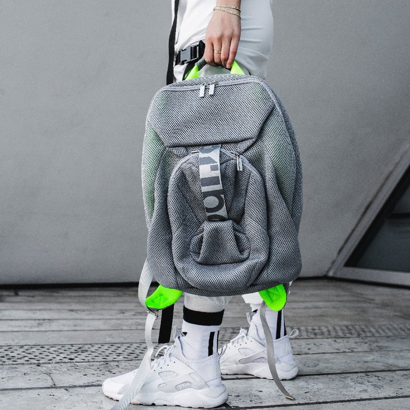 ORIBAGU 折纸包_Air银狒狒后背包 - 后背包/双肩包 - 其他材质 银色