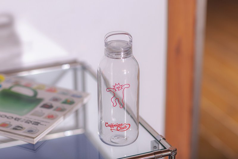 Caffeine Club联名系列  KINTO - WATER BOTTLE 轻水瓶 500ml - 水瓶/水壶 - 树脂