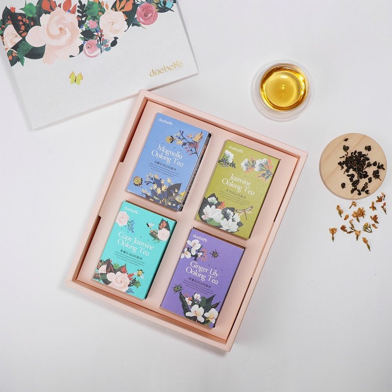 窨花乌龙茶礼盒 | daebeté 茶叶礼盒 得奖商品 快速出货 - 茶 - 其他材质 多色