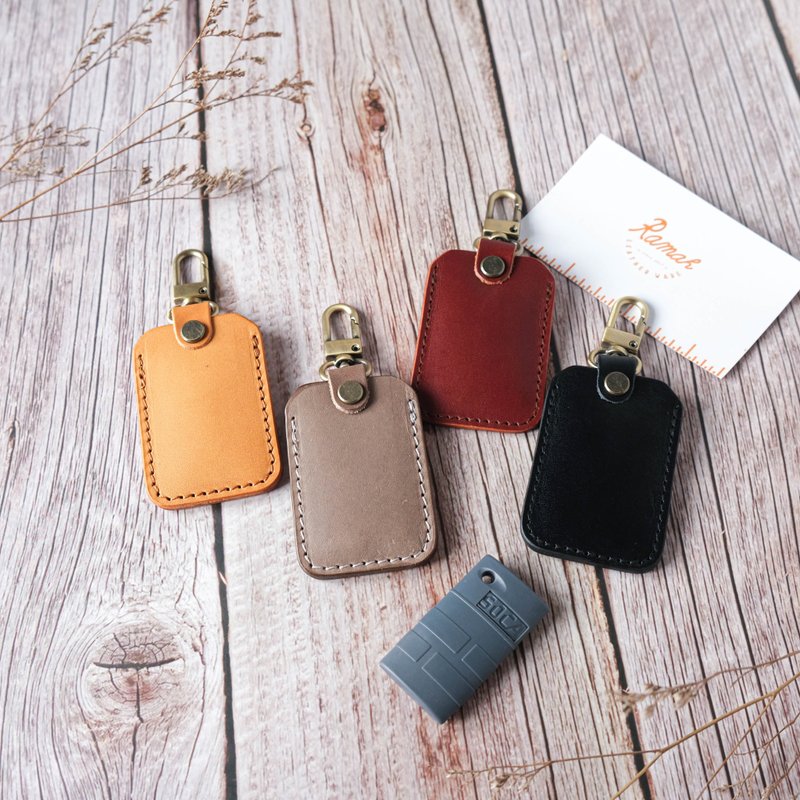 【拉玛皮革】Soyal勾勾款 磁扣套 磁扣保护套 磁卡保护套 可定制 - 钥匙链/钥匙包 - 真皮 多色