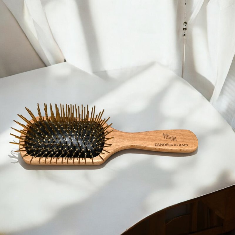 恬雨黄金疗愈梳 预购商品 - 其他 - 其他材质