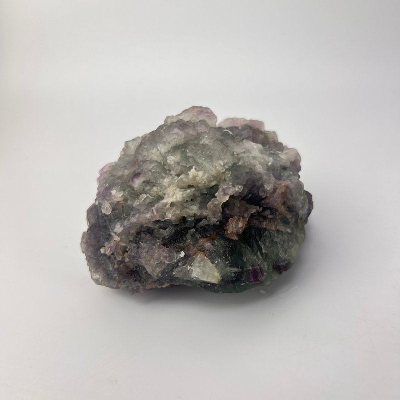 日光萤石原矿 七彩萤石原矿 矿物标本 小花团 花团锦簇 金64 - 摆饰 - 水晶 多色