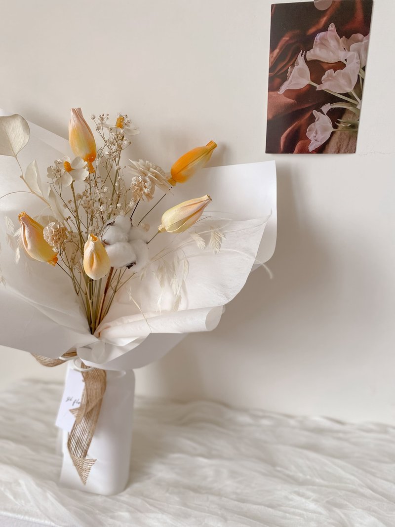 永生索拉花束/郁金香花束 - 干燥花/捧花 - 植物.花