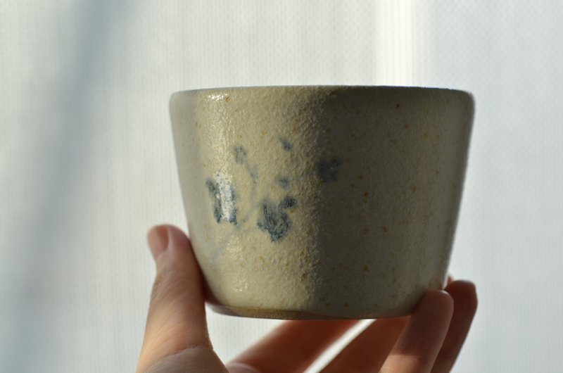 陶杯 | 水墨 | 冬梅 - 茶具/茶杯 - 陶 卡其色