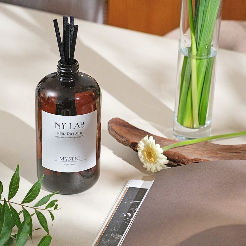 【NY LAB 纽约实验室】植语漫香精油香氛室内扩香 500ML-Mystic - 香薰/精油/线香 - 其他材质 咖啡色
