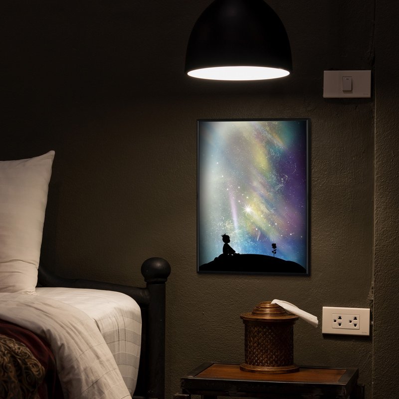 小王子 • 爱与独立 - 童话故事挂画/狐狸/送礼小物/儿童房装饰画 - 海报/装饰画/版画 - 棉.麻 多色