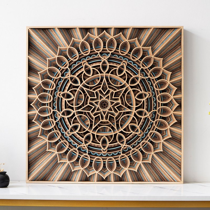 星云|创意墙面家居软装饰立体工艺术木质北欧壁饰礼品画 - 海报/装饰画/版画 - 木头