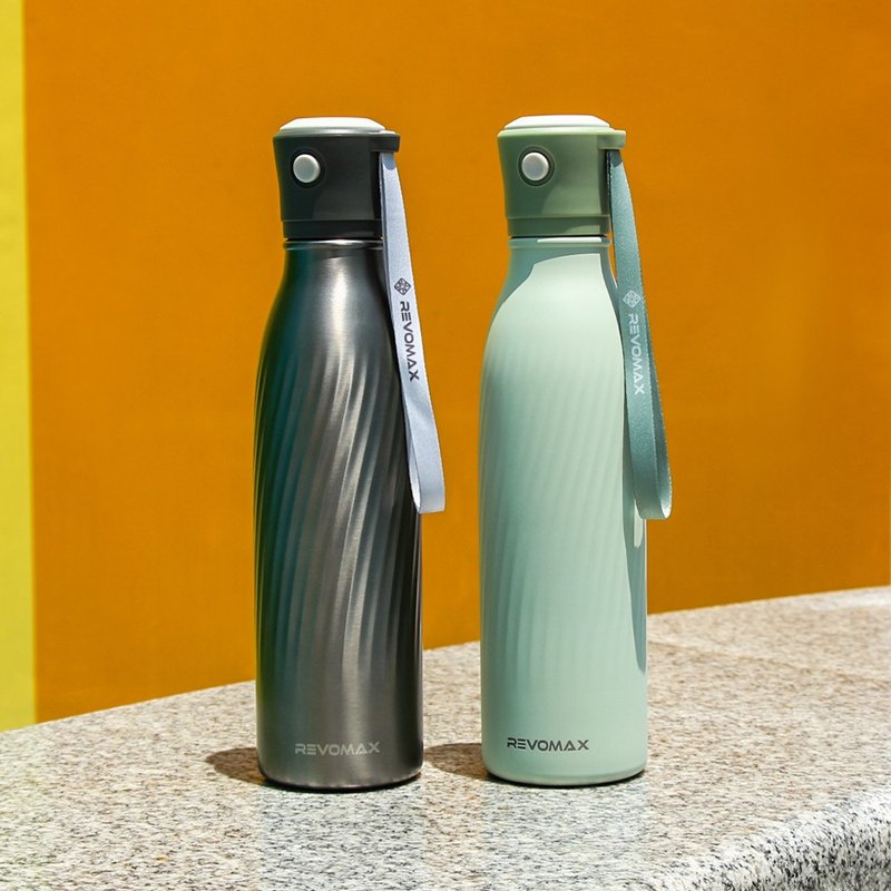 全新Revomax 超级保温瓶 外形参考可乐瓶设计 - 保温瓶/保温杯 - 不锈钢
