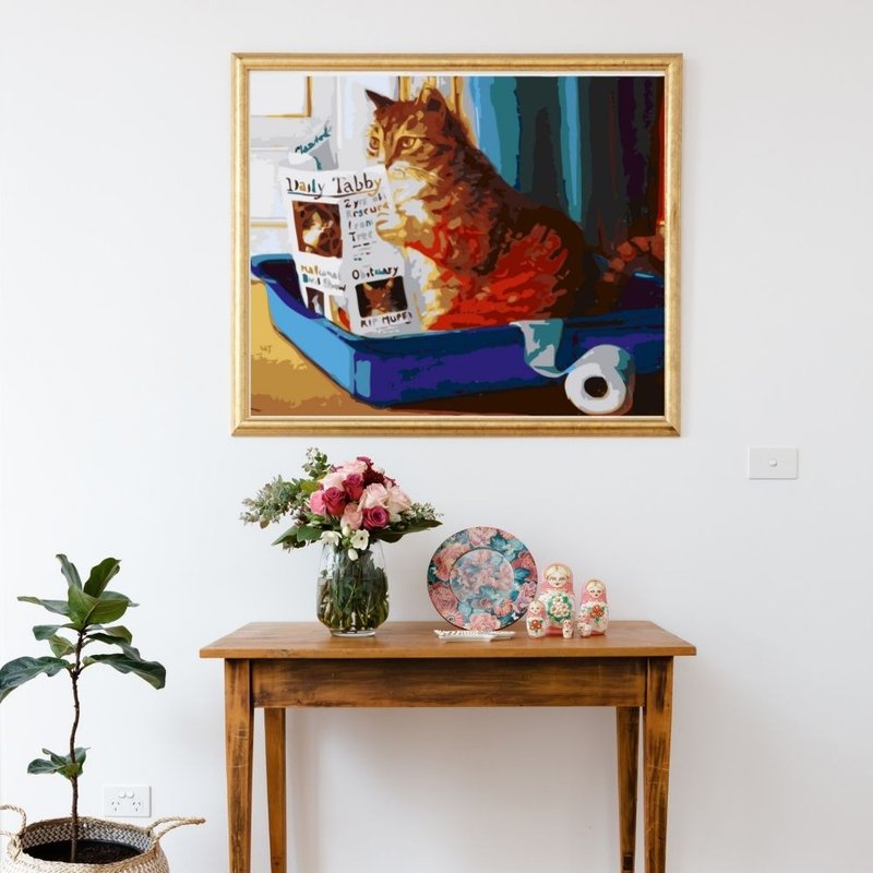 喵皇万岁 创意数字油画 【销售排行榜】 - 插画/绘画/写字 - 其他材质