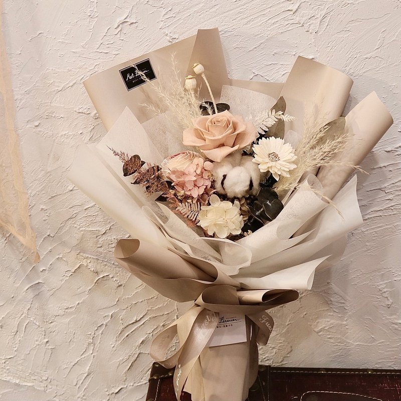 【遇见恒久】恋爱日记本永生花束 共9款 - 植栽/盆栽 - 植物.花 多色