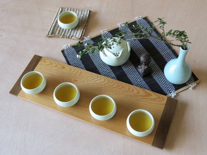 HO MOOD 解构系列—手作 原木 茶盘 - 杯垫 - 木头