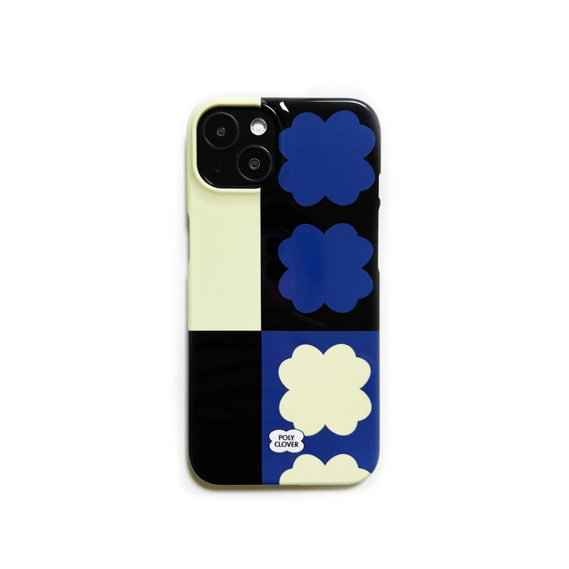 半三叶草硬质 iPhone 保护壳(海军蓝) - 手机壳/手机套 - 其他材质 蓝色