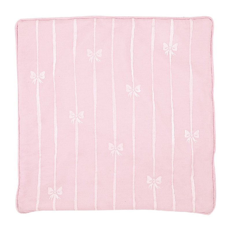 【新品】丹麦GreenGate Dolobella pale pink 刺绣抱枕套 50x50cm - 枕头/抱枕 - 棉.麻 多色