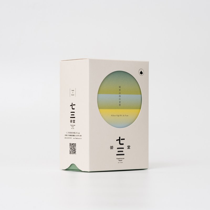 七三茶堂 立体茶包丨阿里山高山金萱 8单入–精装盒 - 茶 - 纸 白色