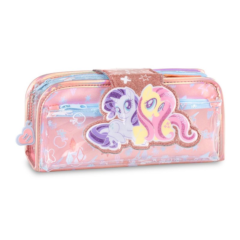 彩虹小马联名 2in1 趣味铅笔盒-甜蜜宝莉 FunTime - 铅笔盒/笔袋 - 聚酯纤维 粉红色