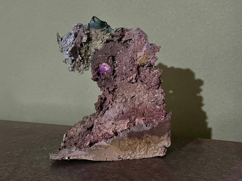 纸层-交织 #1 - 摆饰 - 纸 多色