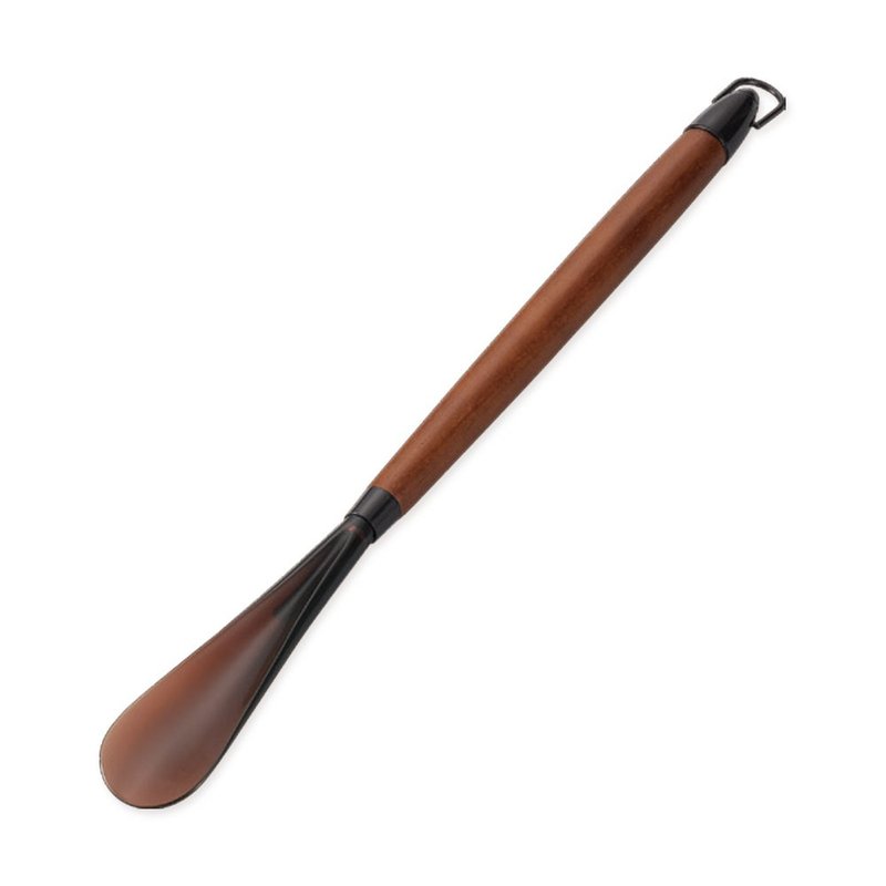 天然木柄鞋拔/鞋把 长47cm Pally Wood Shoehorn 日本制 - 其他 - 木头 咖啡色
