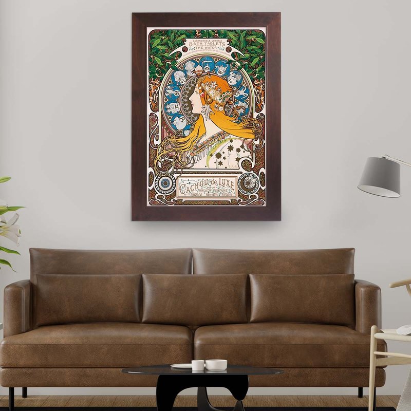 【星座十二宫】慕夏/含框/博物馆级艺术微喷/复制画 - 海报/装饰画/版画 - 纸 多色