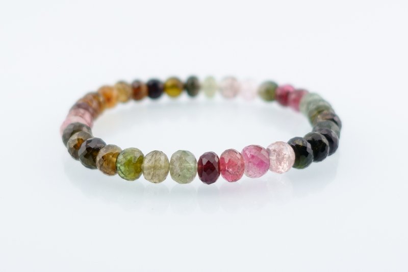 宝丽金珠宝-天然彩色碧玺手链 - 手链/手环 - 宝石