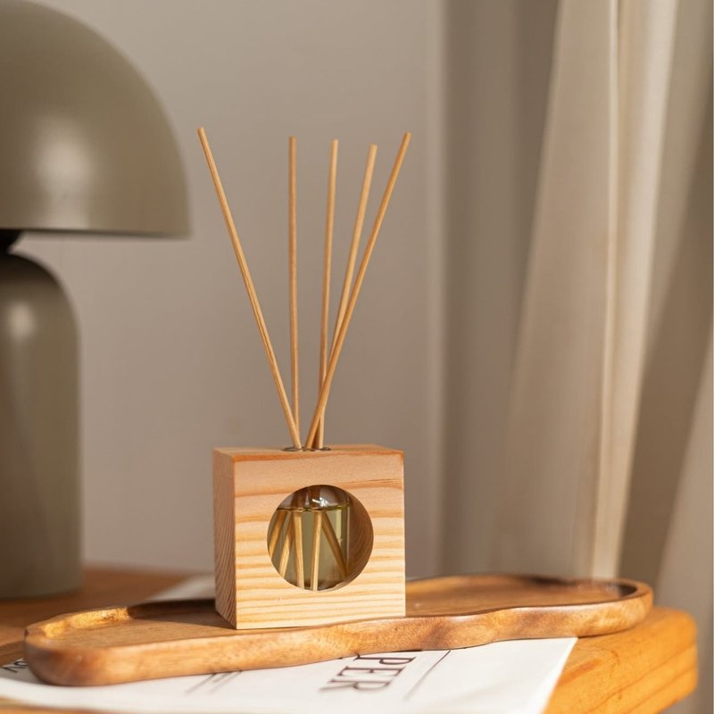 CRISTALINAS小方框室内扩香去味加强版  (30ML)- 暖香茉莉 - 香薰/精油/线香 - 浓缩/萃取物 绿色