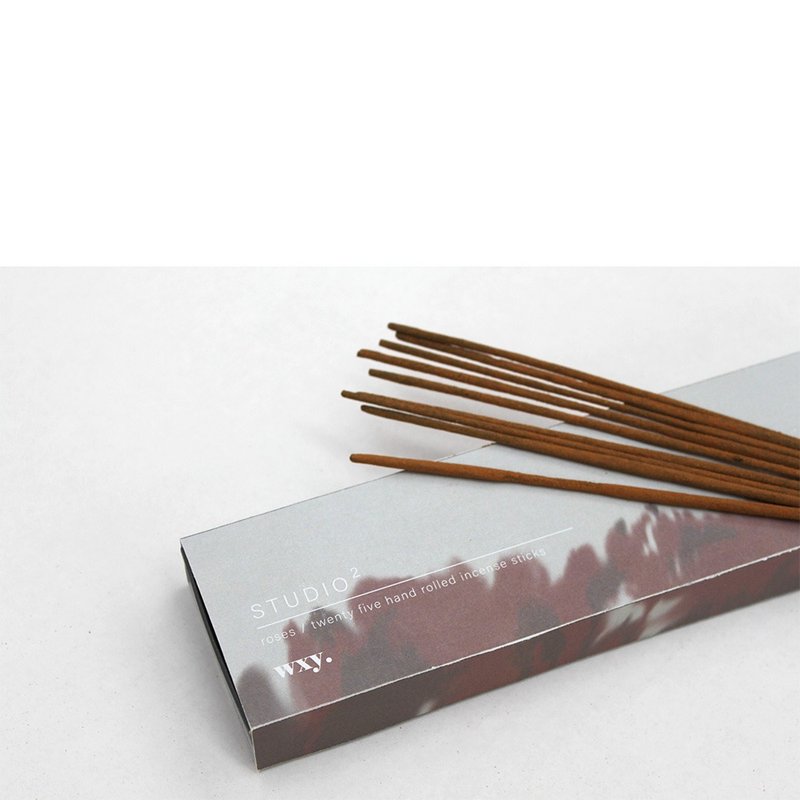 【英国 wxy】Studio2 手工线香- 玫瑰 - 香薰/精油/线香 - 水泥 红色