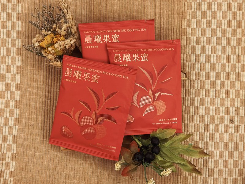 晨曦果蜜 台湾蜜香红乌龙  盒装 - 茶 - 植物.花 多色