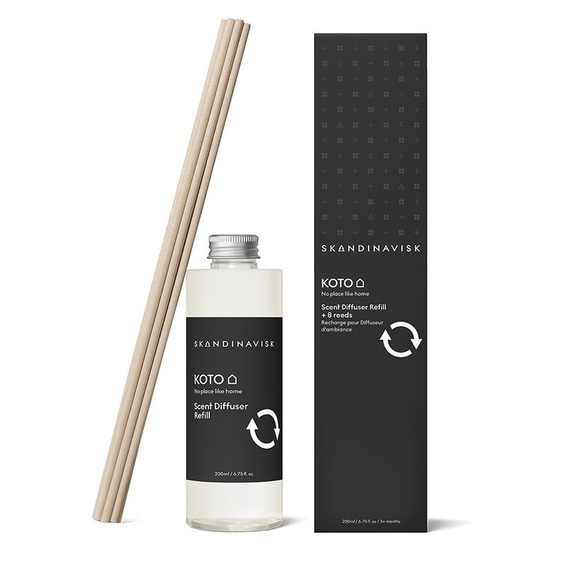 Skandinavisk ∣ 新包装 ! 扩香补充瓶 - KOTO 梦中天堂 - 香薰/精油/线香 - 其他材质 黑色