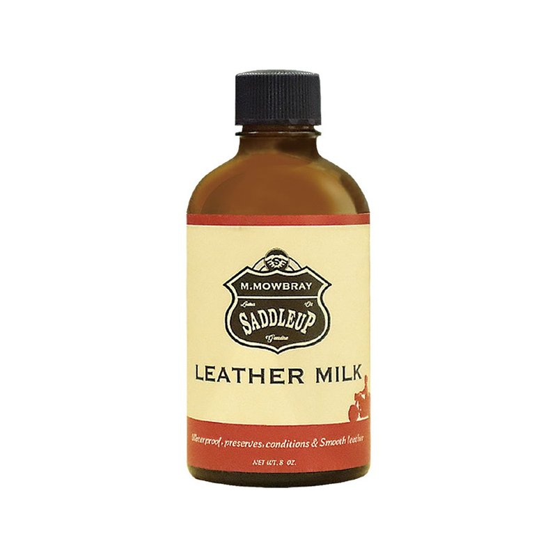 马鞍皮革乳 LEATHER MILK 重机皮衣 滋养/保湿/光泽 日本制 100ml - 男款靴子 - 玻璃 透明