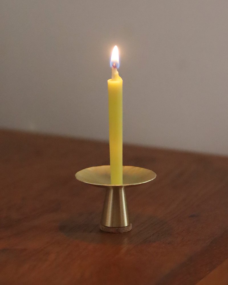 黄铜烛台 - 蜡烛/烛台 - 铜/黄铜 金色