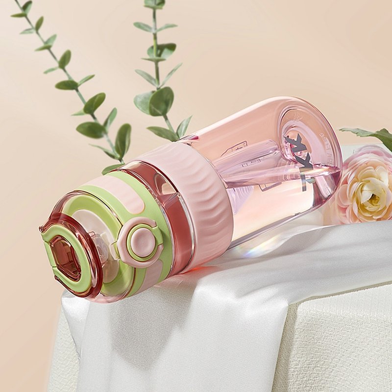 【TKK】美国进口Tritan克洛伊系列 手提式运动水壶550ML-仙雾绿 - 水瓶/水壶 - 其他材质 绿色