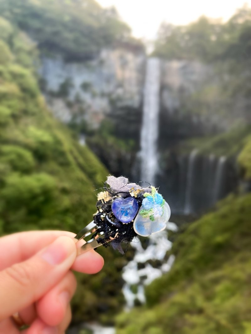 拥雪 手作按扣发夹 印象发饰 两色展开 | 植椛。饰 小众品牌 - 发饰 - 树脂 多色