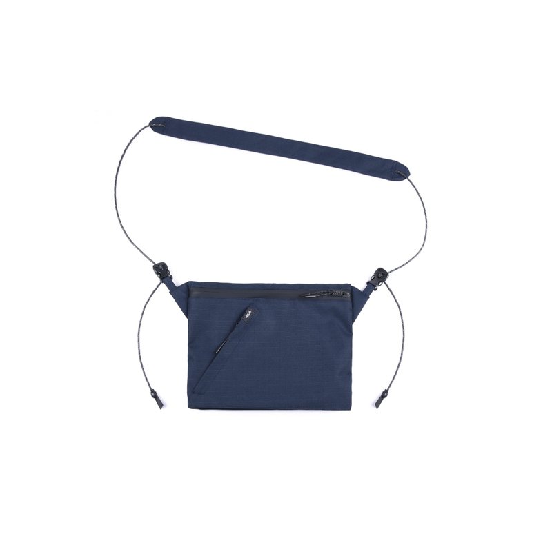 oqLiq - Project 06.2 - River sacoche bag 川字补给包 小 (蓝) - 侧背包/斜挎包 - 其他人造纤维 蓝色