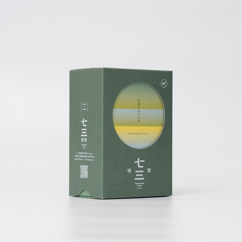 七三茶堂 精品原叶丨阿里山高山金萱 75g–精装盒 - 茶 - 纸 绿色
