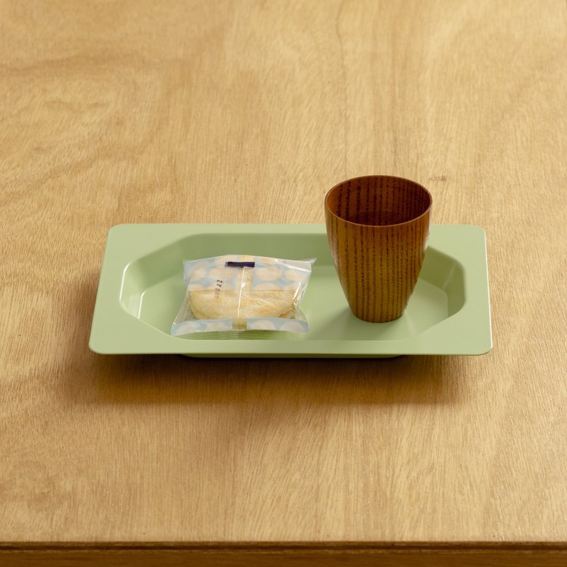 PURU Tray M | 金属托盘 | 苹果绿 - 收纳用品 - 其他金属 绿色