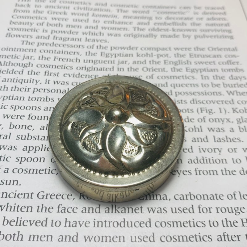 Vintage  手工雕刻盒 - 其他 - 其他金属