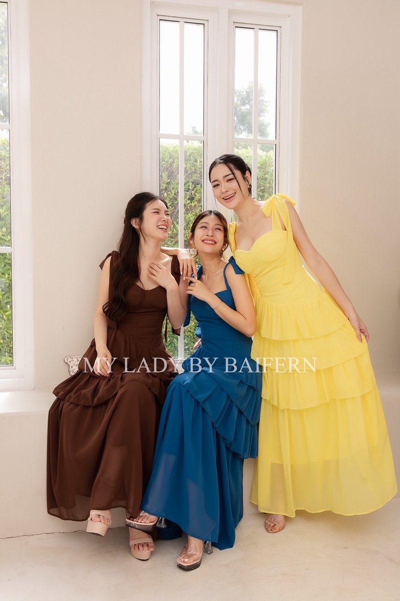 MY LADY BY BAIFERN - ML513 宴会洋装 婚礼穿搭洋装 - 晚装/礼服 - 聚酯纤维