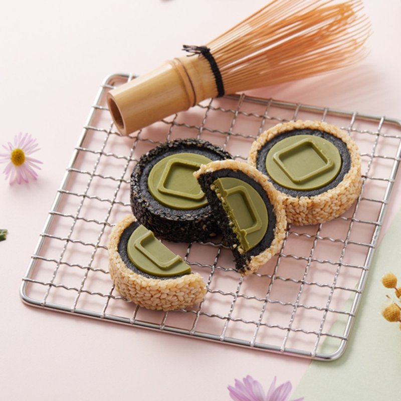 九品元 芝麻抹茶 9 入 - 零食/点心 - 其他材质 多色