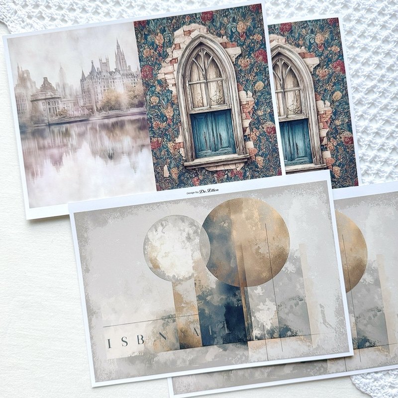 Z462-多种背景 - 贴纸 - 纸