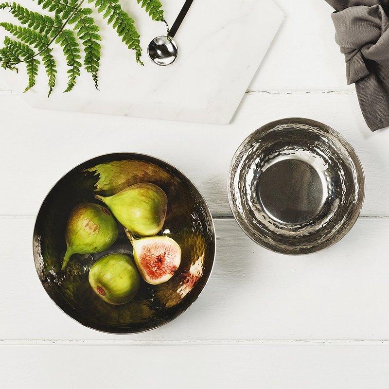 英国Selbrae House不锈钢大小时尚设计碗组(一大一小入)-现货 - 碗 - 不锈钢 黑色